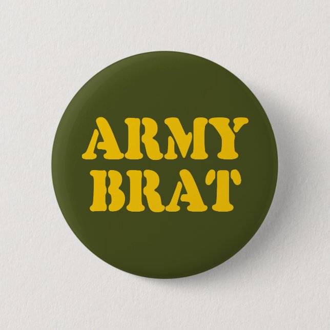 ARMY BRAT BUTTON (Front)