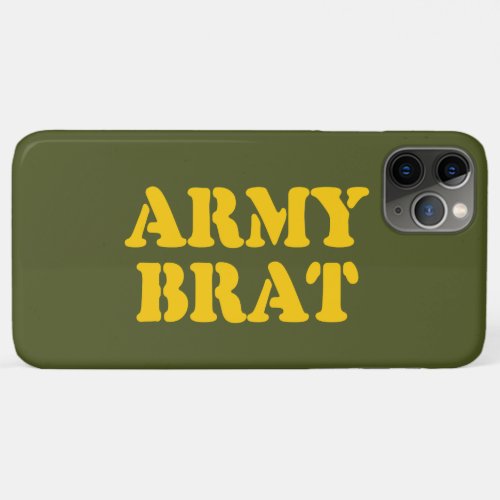 ARMY BRAT iPhone 11 PRO MAX CASE