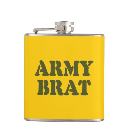 ARMY BRAT FLASK