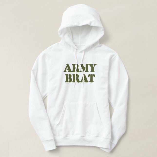 ARMY BRAT HOODIE (Design Front)