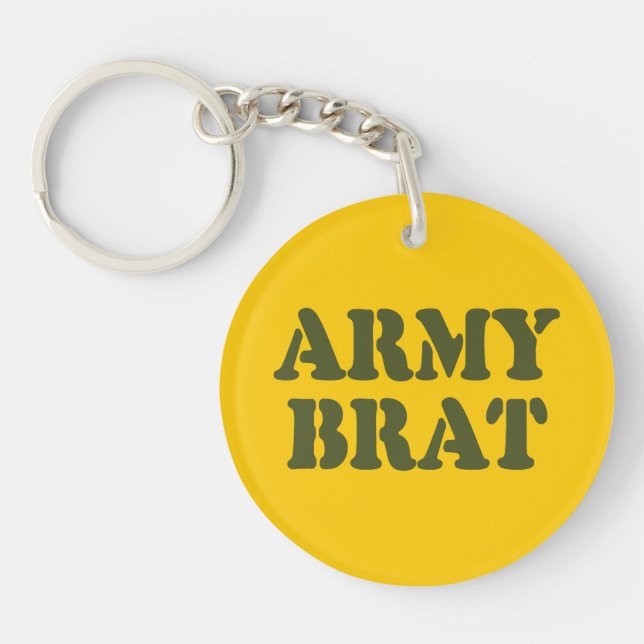 ARMY BRAT KEYCHAIN (Front)
