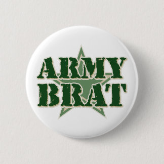 Army Brat Pinback Button