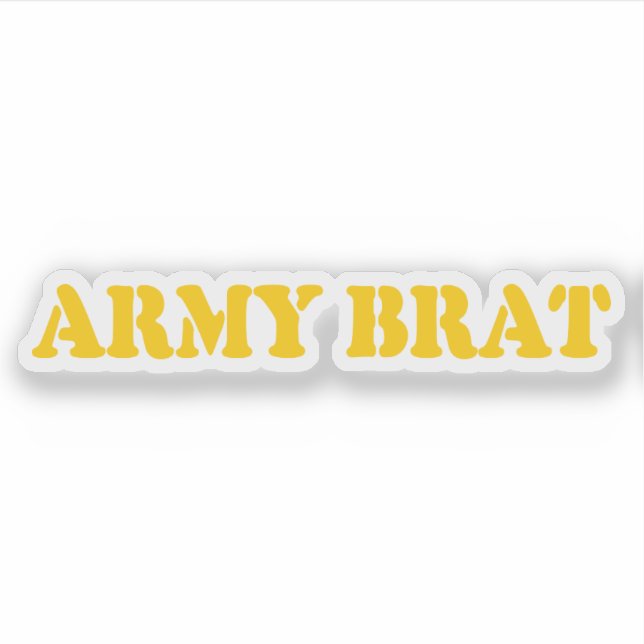 ARMY BRAT STICKER (Front)