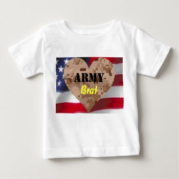 Army Brat T-shirt by zortmeister at Zazzle