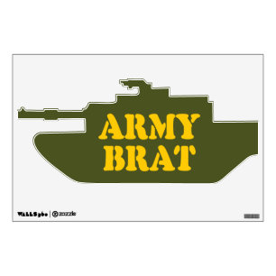 ARMY BRAT WALL DECAL
