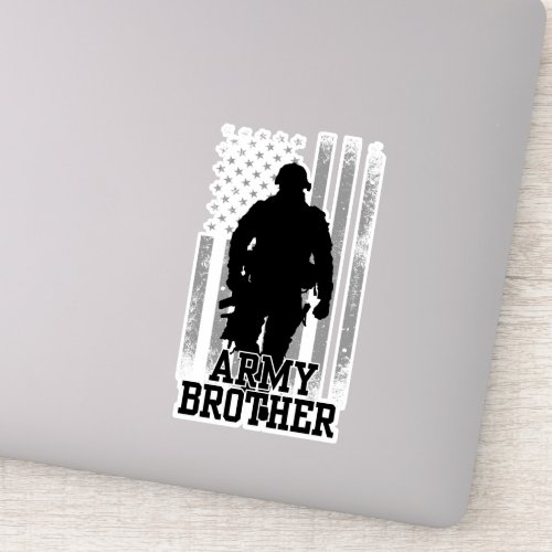 Army Brother Sticker