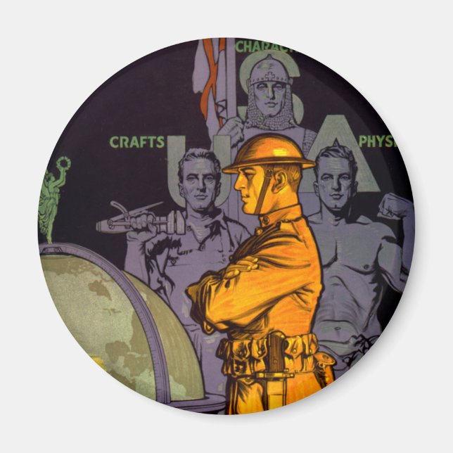 Army Builds MEN Magnet (Front)