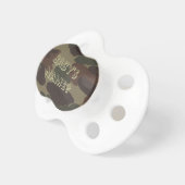 Army Camo BooginHead Baby Pacifier (Front Right)