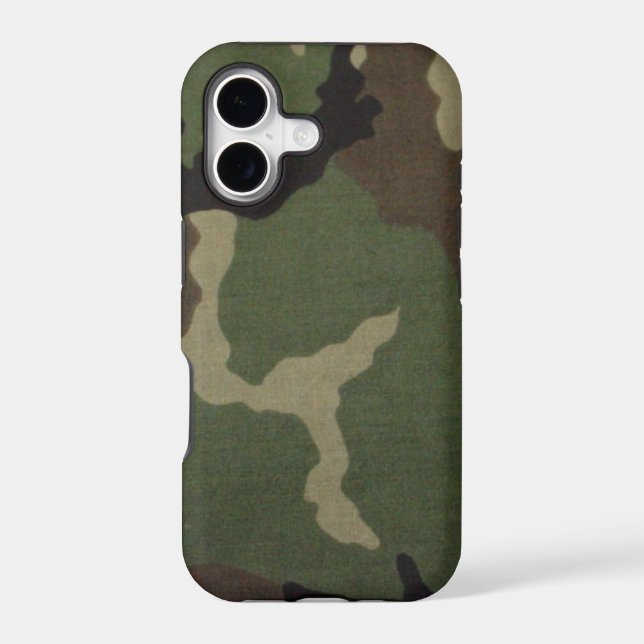 Army Camo Iphone Case (Back)
