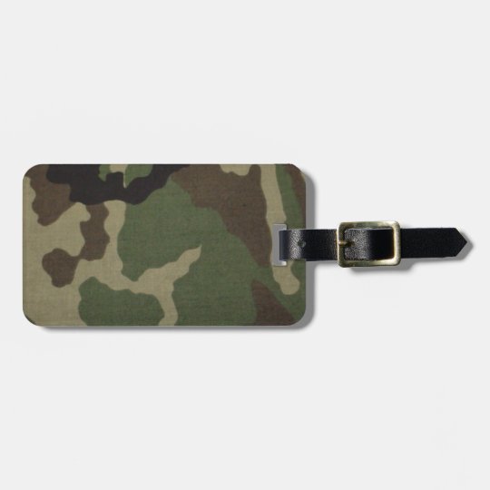 Army Camo Luggage Tag | Zazzle.com