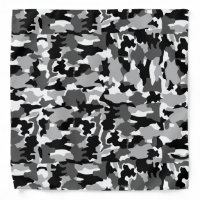 Army camouflage black and white pattern