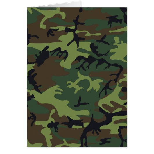 Army camouflage cards (Front)