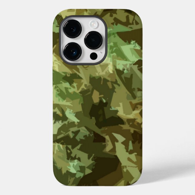 Army Camouflage Design Case-Mate iPhone Case (Back)