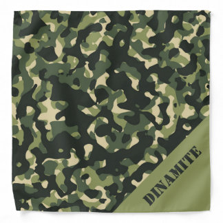 Army Camouflage Dog Bandana