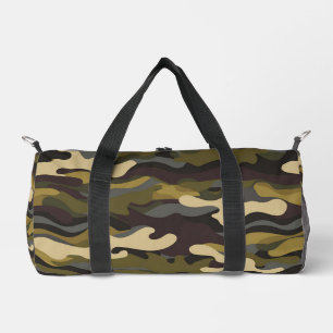 Army Camouflage Duffel Bag   Military Travel & Gym