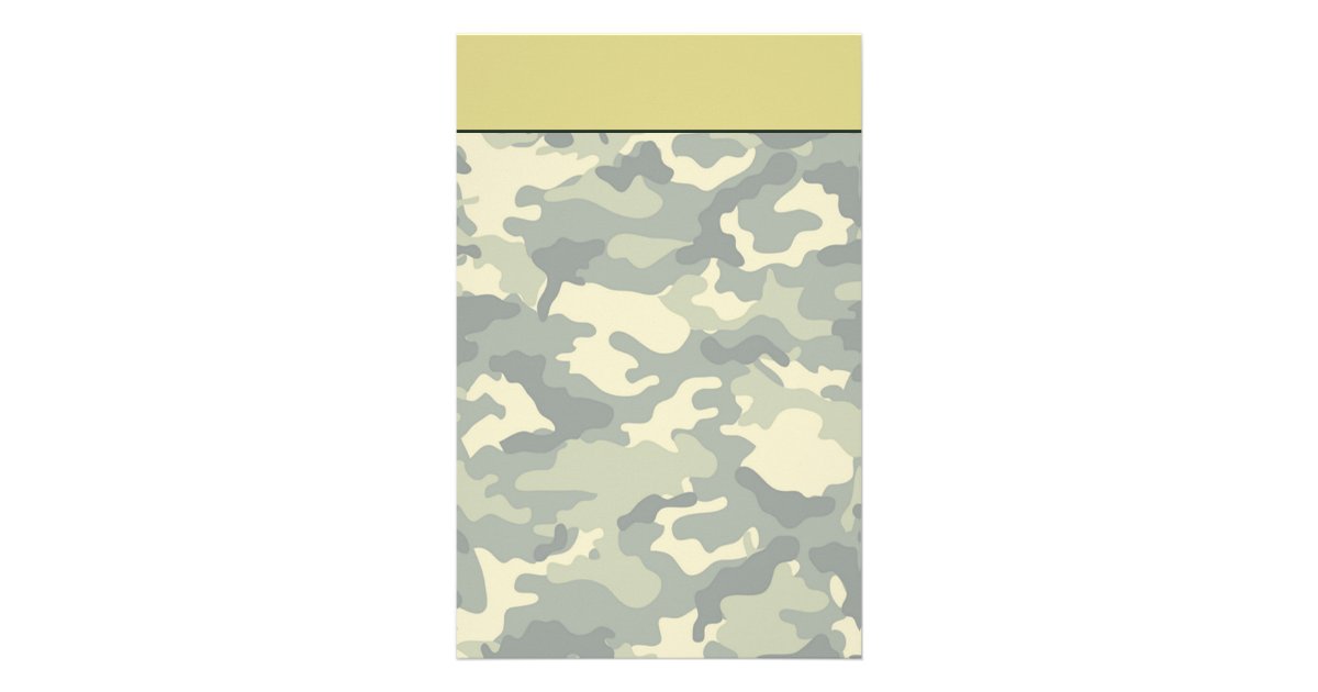 Army Camouflage Stationery | Zazzle.com