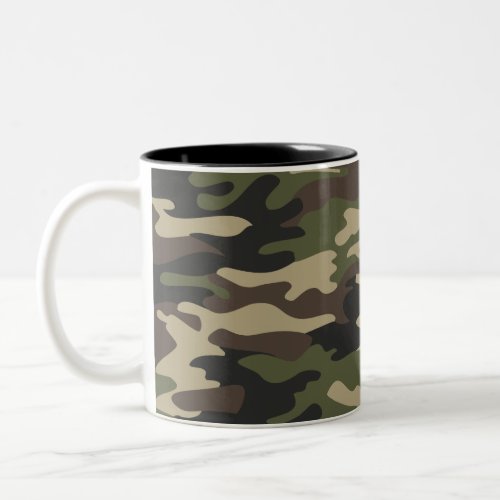 Army Camouflage Two_Tone Coffee Mug