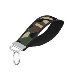 Army Camouflage Wrist Keychain