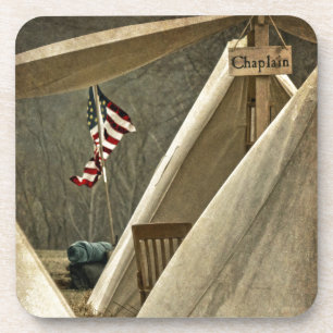 Army Chaplain Beverage Coaster