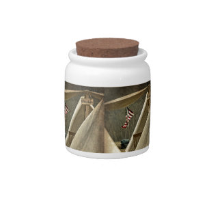 Army Chaplain Candy Jar