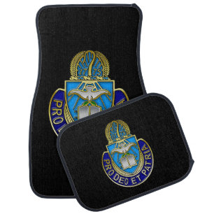 Army chaplain Corp Crest Floor Mats