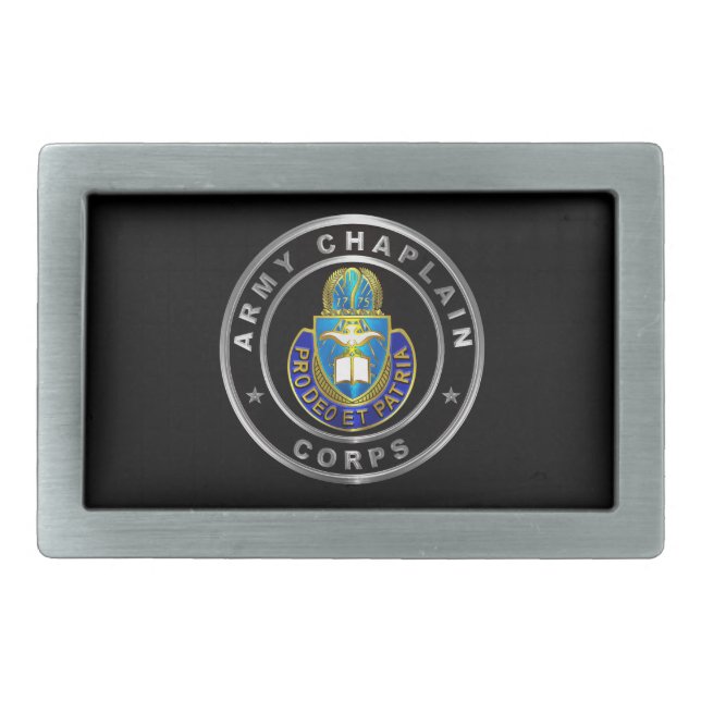 Army Chaplain Corps Belt Buckle (Front)