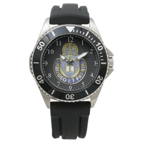 Army Chaplain Corps Crest Watch
