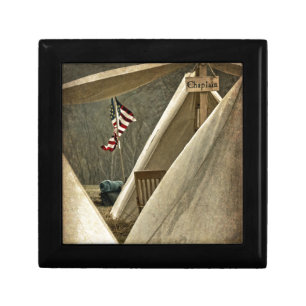 Army Chaplain Keepsake Box