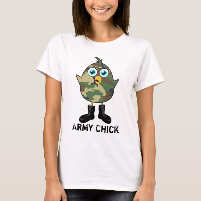 Army Chick T-Shirt (Front)