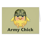 Army Chicks Cards (Front Horizontal)