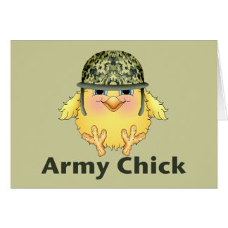 Army Chicks Cards