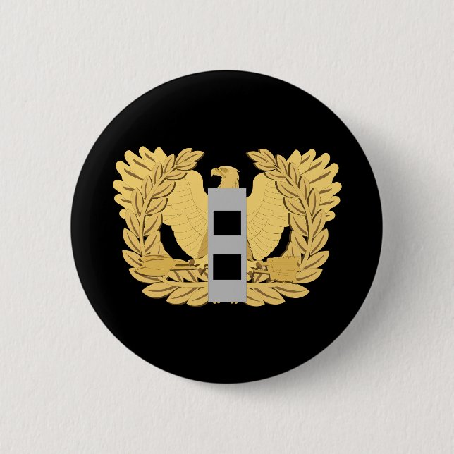 Army - Chief Warrant Officer - W02 - Flat - Eagle Button (Front)