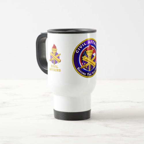  Army Civil Affairs   Travel Mug