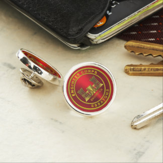 Army Combat Engineer Veteran Lapel Pin