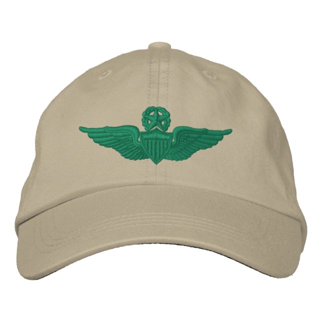 Army Command Pilot Embroidered Baseball Hat (Front)
