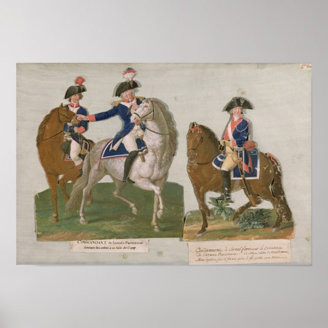 Army Commander and an Officer Poster (Front)