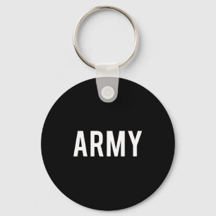 Army - Cool New Us American Vet Funny Gift Tee  Keychain