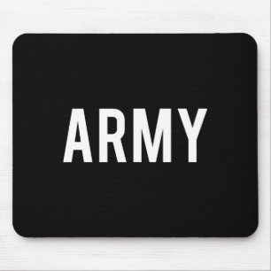 Army - Cool New Us American Vet Funny Gift Tee  Mouse Pad