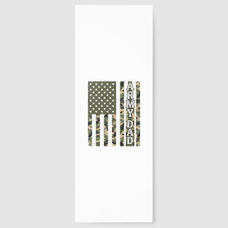 Army Dad Camo American Flag Vintage Shirt Design_1 Bookmarks