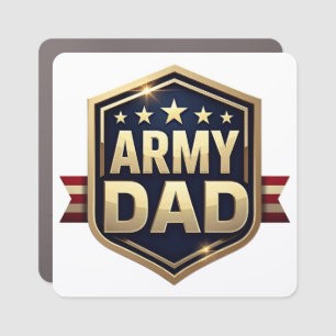 Army Dad Car Magnet