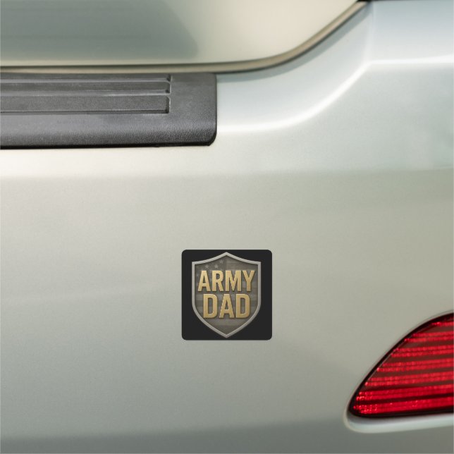 Army DAD Car Magnet (In Situ)