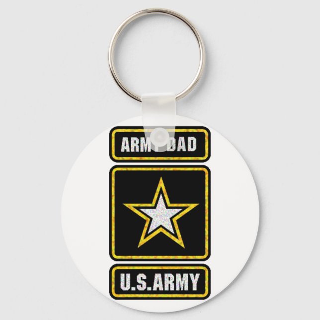 Army Dad Keychain (Front)
