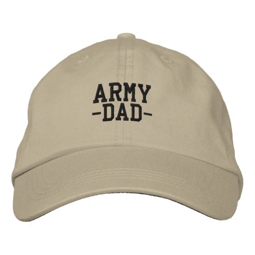 Army Dad  Military Father Embroidered Baseball Cap