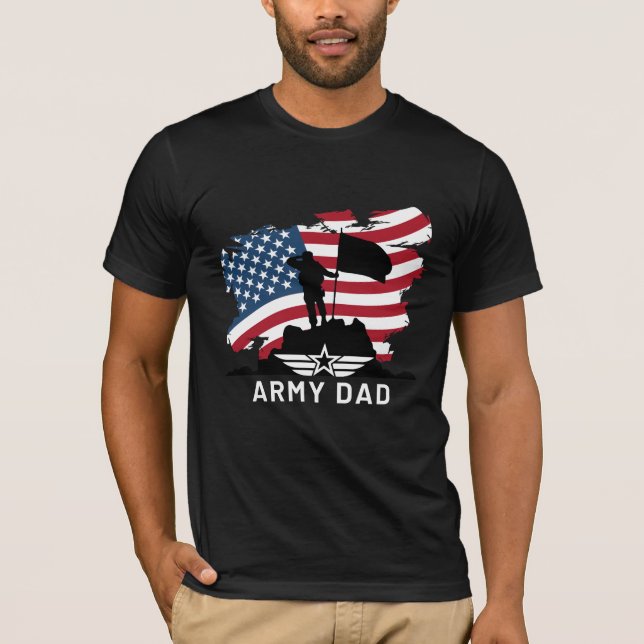 Army dad T-Shirt (Front)