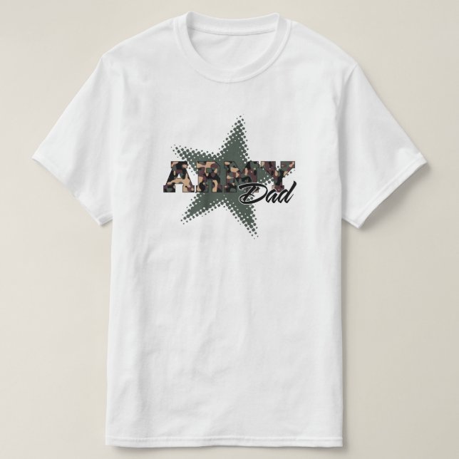 Army Dad T-Shirt (Design Front)