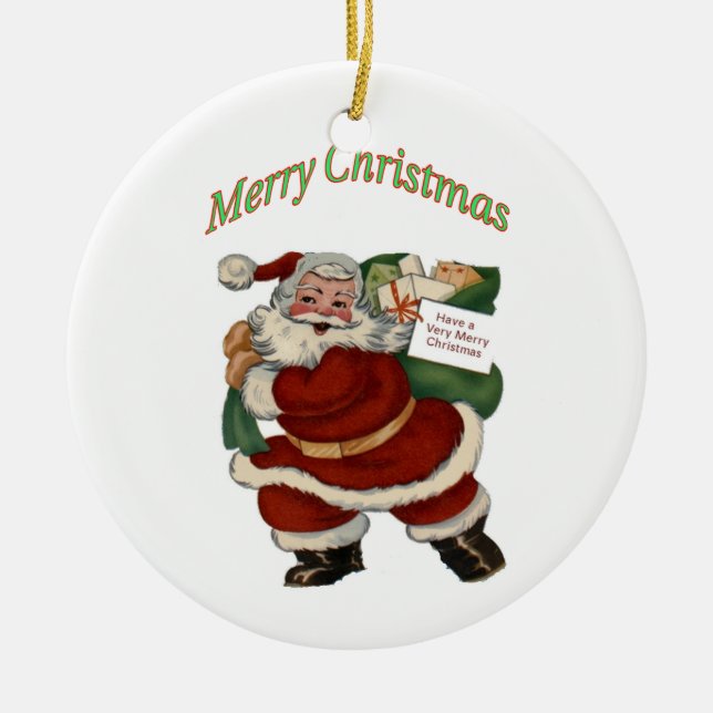 Army Delta Force Christmas Ornament (Front)