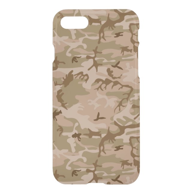 Army Desert Camouflage Uncommon iPhone Case (Back)