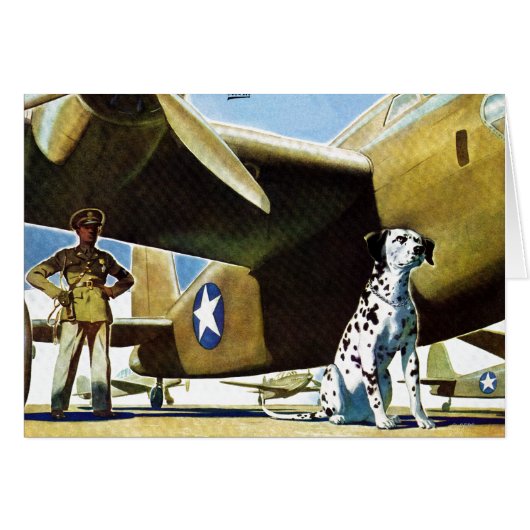 Army Dog Cards (Front Horizontal)