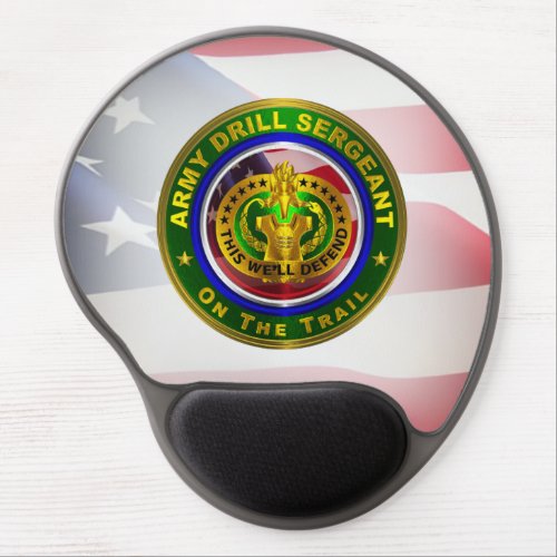 Army Drill Sergeant  Gel Mouse Pad