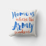 Army Duty Station Customizable Pillow at Zazzle